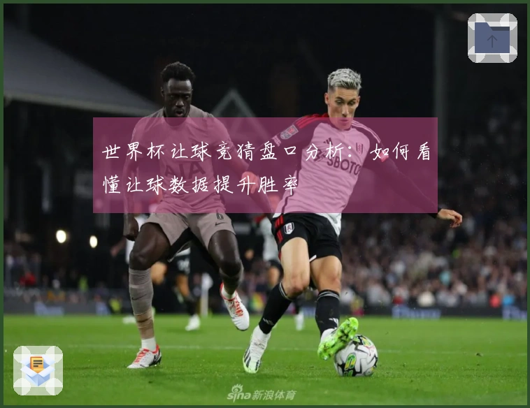 世界杯让球竞猜盘口分析：如何看懂让球数据提升胜率